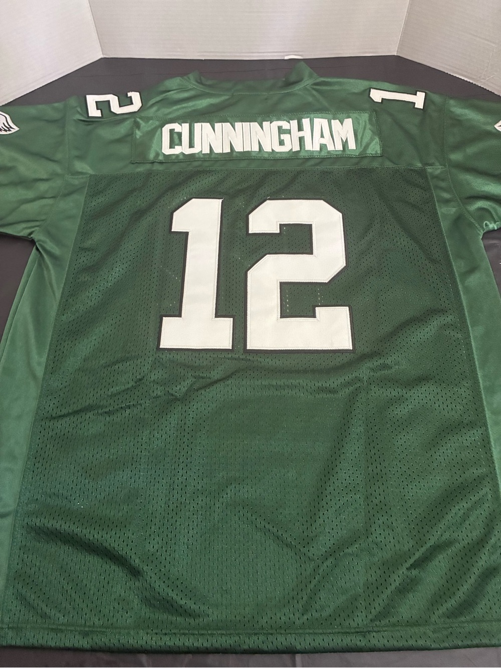 Mitchell & Ness Forest Green V‑neck Jersey Top - Picture 6 of 7